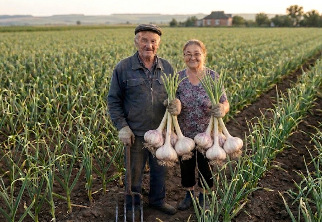 Родина Савчуків на ділянці
